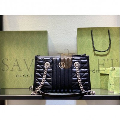 GUCCI MARMONT MINI MEDIUM TOTE BAG 681483  (26.5*19*11cm)